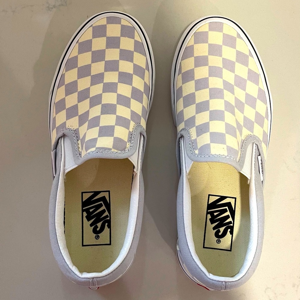 Vans Classic Slip on Checkerboard shoes